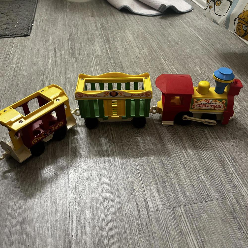 Fisher-Price Little People Circus Train-Vintage 1973